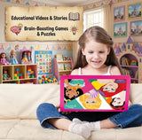 LEXIBOOK Disney Princess Educational Laptop – Bilingual Spanish/English Kids Learning Toy with 124 Activities (Pink)