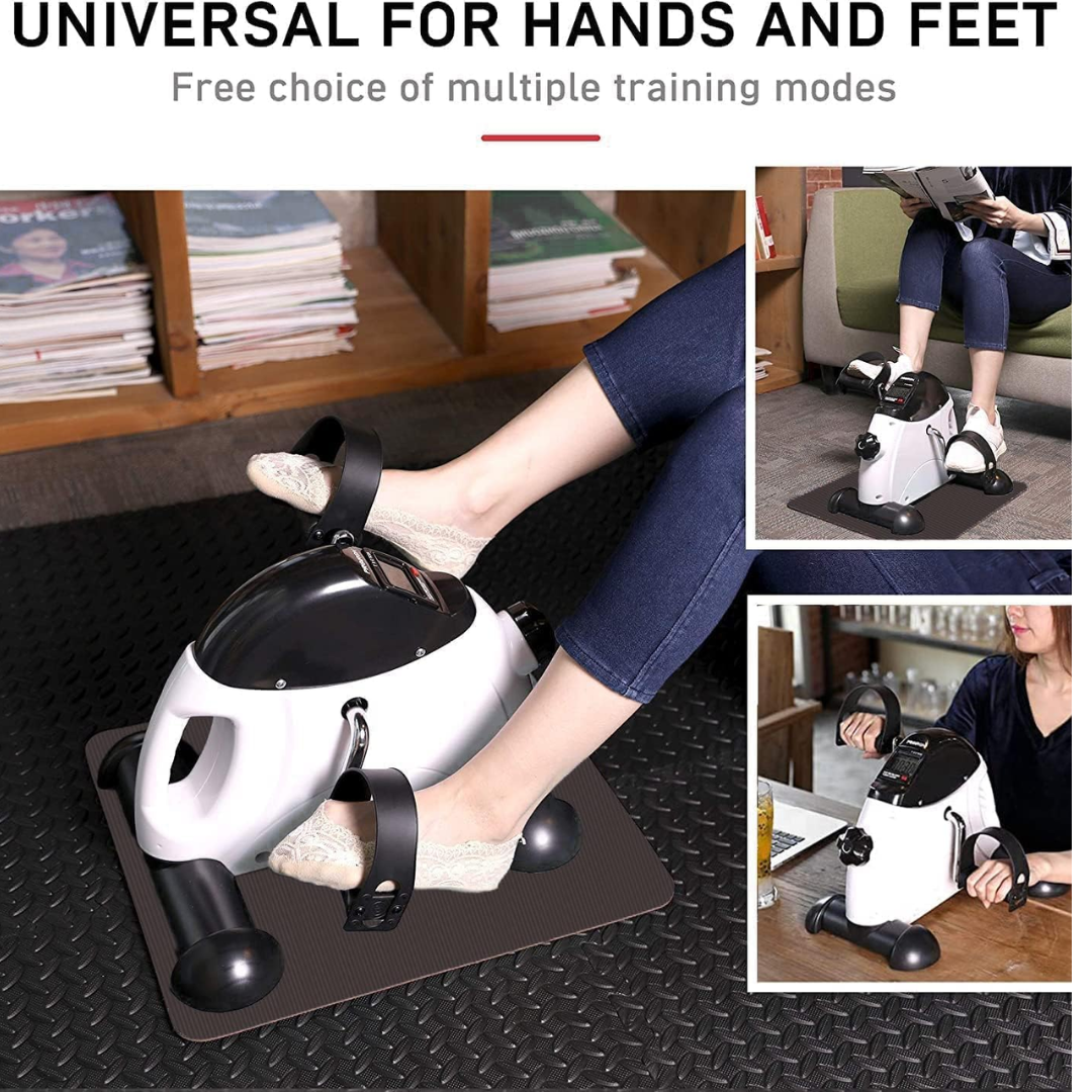 PROIRON Mini Pedal Exerciser with LCD Display, Under Desk Exercise Bike for Arms & Legs