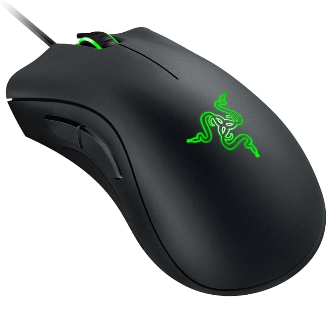 Razer DeathAdder Essential (2021) Wired Gaming Mouse Ergonomic High-Precision Optical Sensor for PC and Laptop Gaming