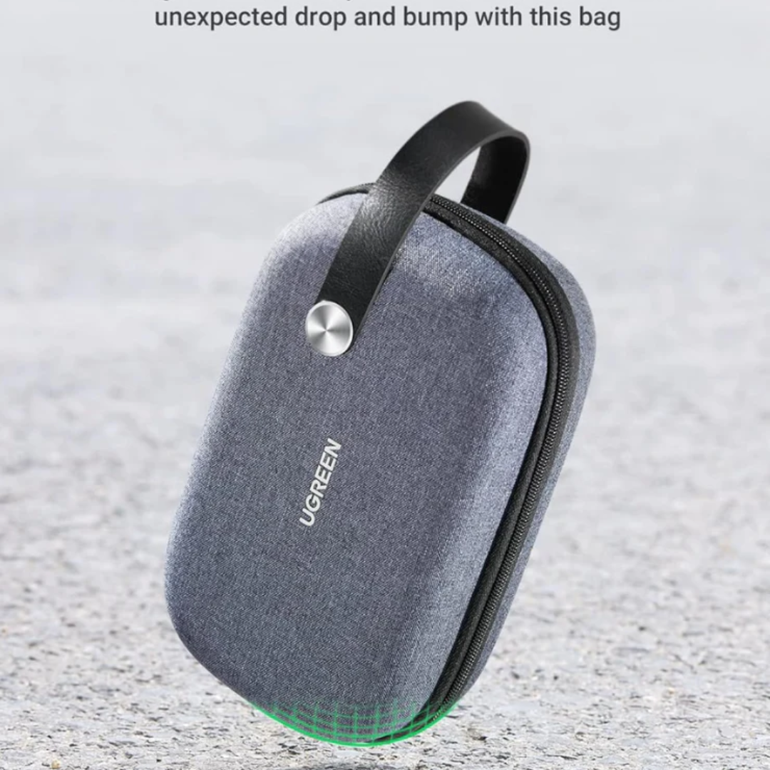 UGREEN Travel Accessories Bag Waterproof Electronics Organizer Case for Cables, Chargers, Power Banks and Small Gadgets