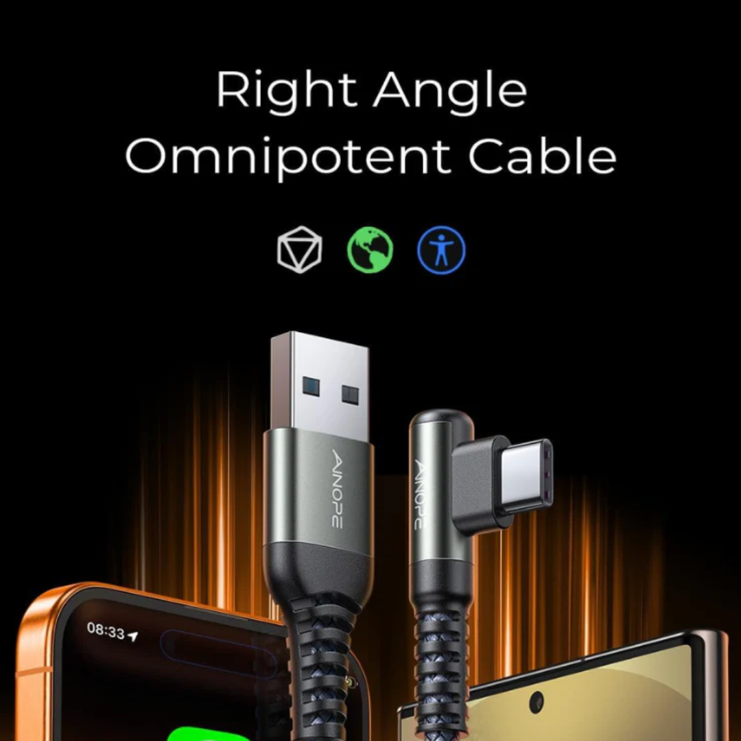 2 Pack 2M USB-C Charger Cable Fast Charging Type-C to Type-C Data Cable Durable Nylon Braided Cord for Phones, Tablets and Laptops