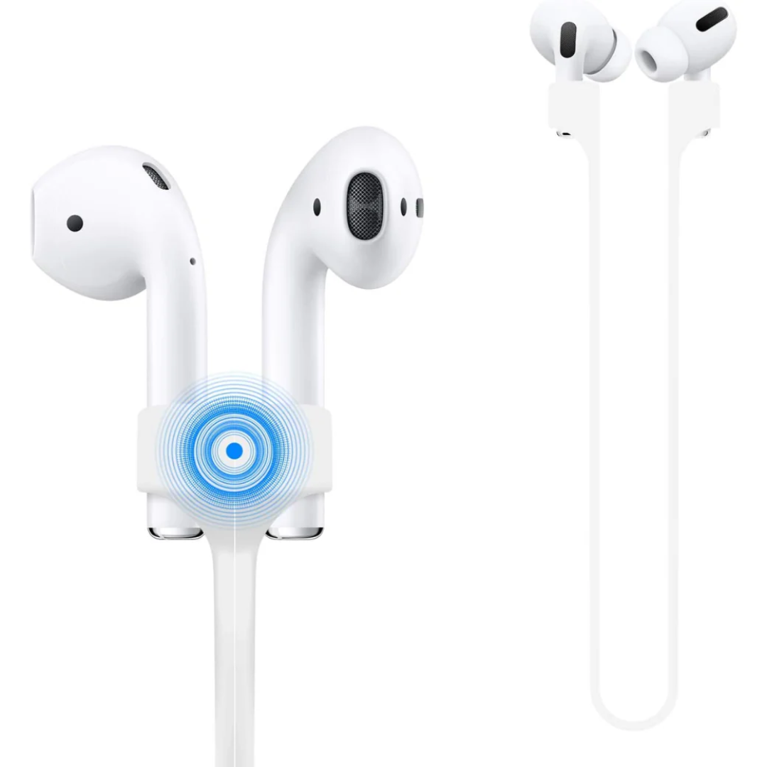 Magnetic Anti-Lost Strap for AirPods Secure Silicone Neck Strap Holder for Wireless Earbuds with Comfortable and Lightweight Design