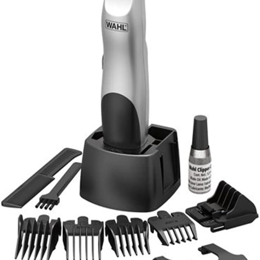 Wahl Groomsman Battery Beard & Hair Trimmer for Men – Cordless Stubble Grooming Kit