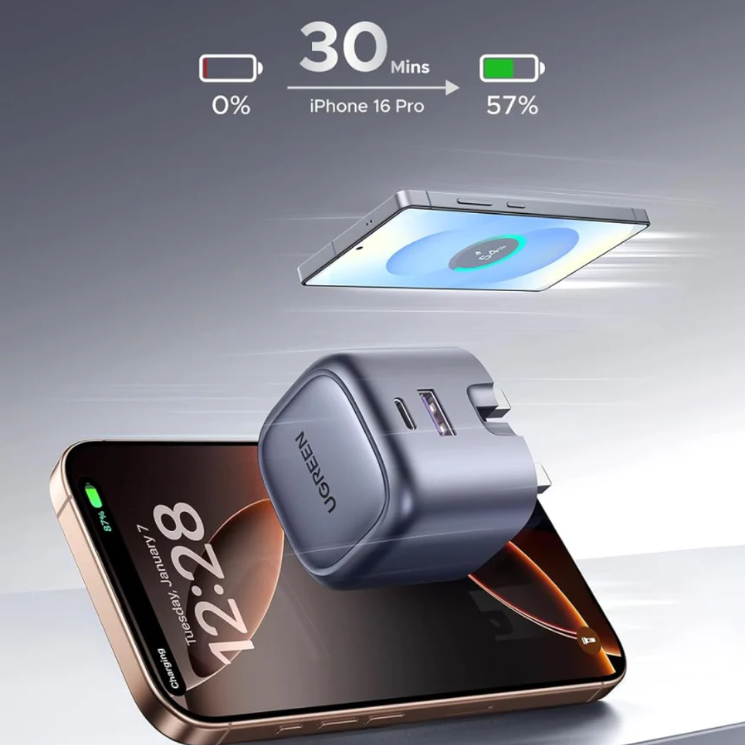 UGREEN USB-C Charger PD 35W Fast Charging Plug Type-C Wall Adapter for iPhone, Samsung, Tablets and USB-C Devices