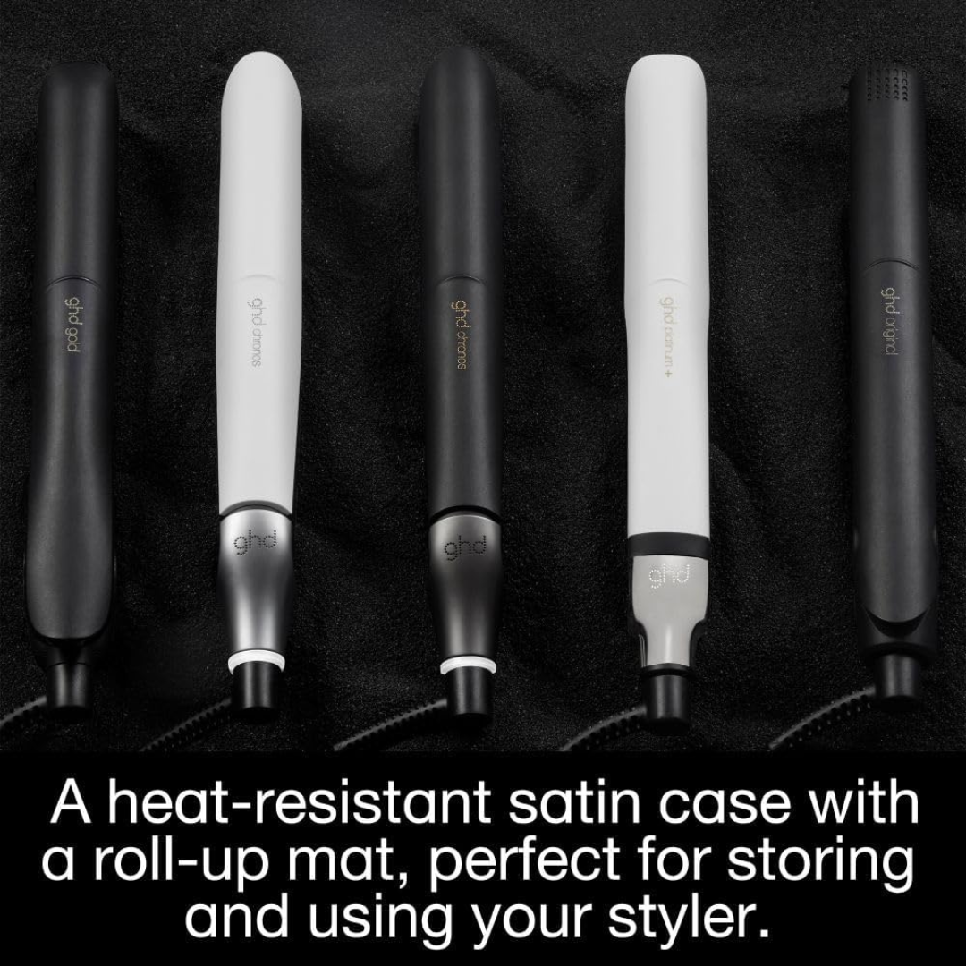 ghd Heat Resistant Hair Straightener Carry Case & Heat Mat Travel Pouch