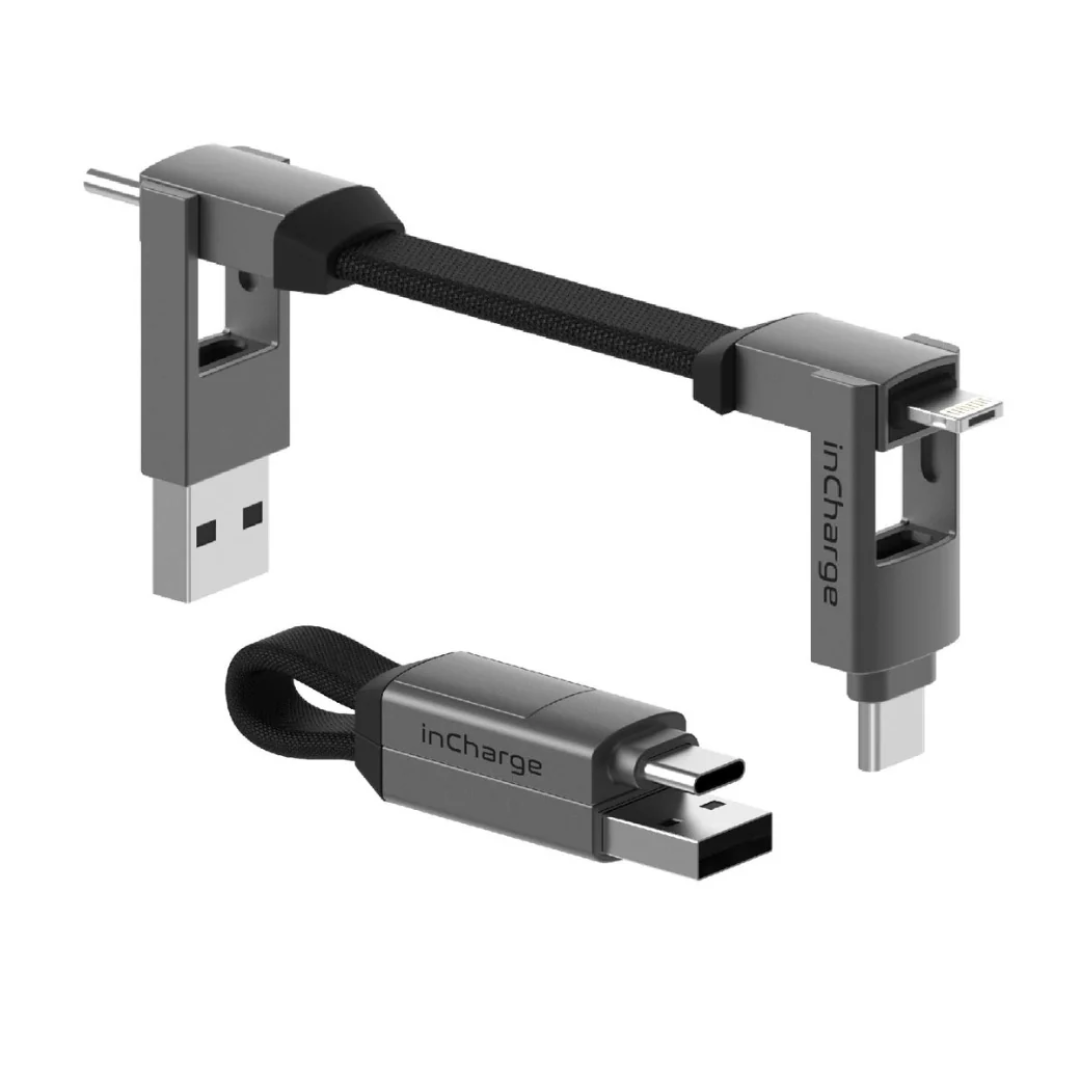 Charge 6 - USB C Charger Cable, Lightning Cable for Smartphone, Universal Cable Charger 6 in 1