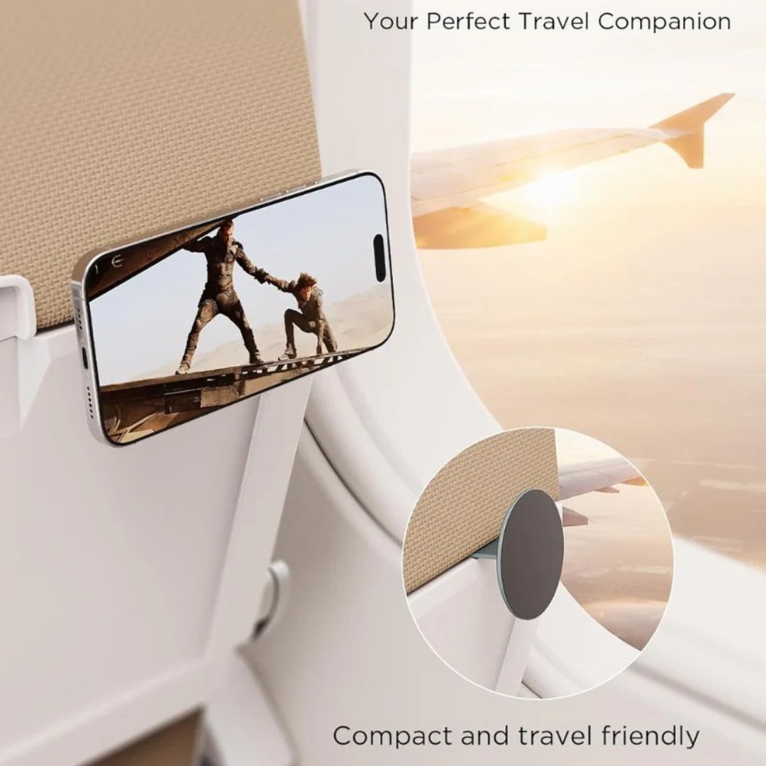Magnetic Phone Stand, Phone Holder with Kickstand, 3 in 1 Metal Holder for Hand,Compatible with iPhone 12/13/14/15/16 Series,Black