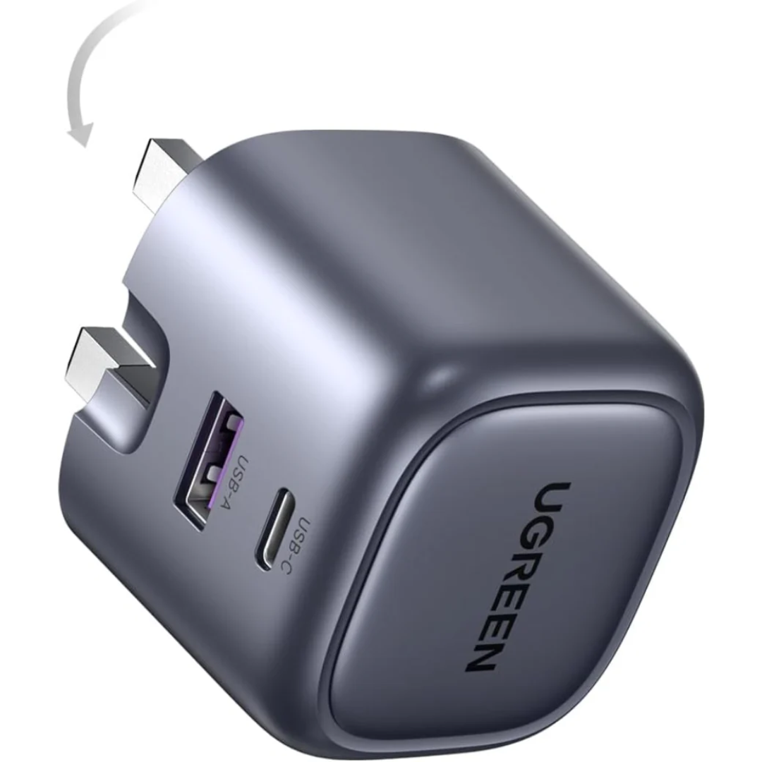 UGREEN USB-C Charger PD 35W Fast Charging Plug Type-C Wall Adapter for iPhone, Samsung, Tablets and USB-C Devices