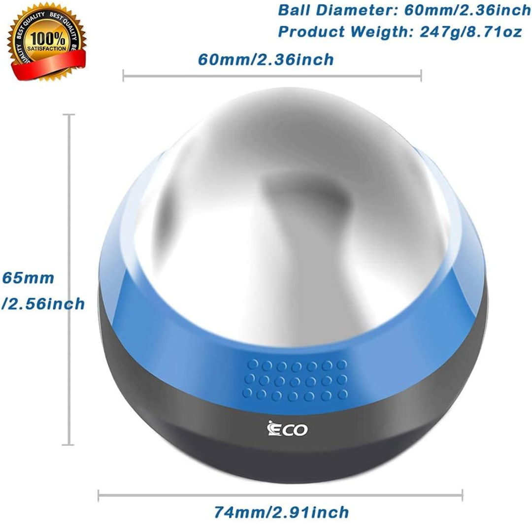 Cold Massage Roller Ball – Ice Roller for Deep Tissue Muscle Relief, Hot & Cold Therapy for Plantar Fasciitis & Pain Relief