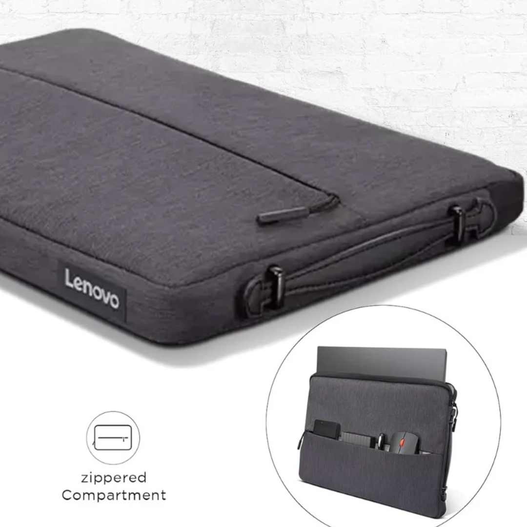 Lenovo Laptop Urban Sleeve Case | Up to 14 inch | Water Repellent | Grey