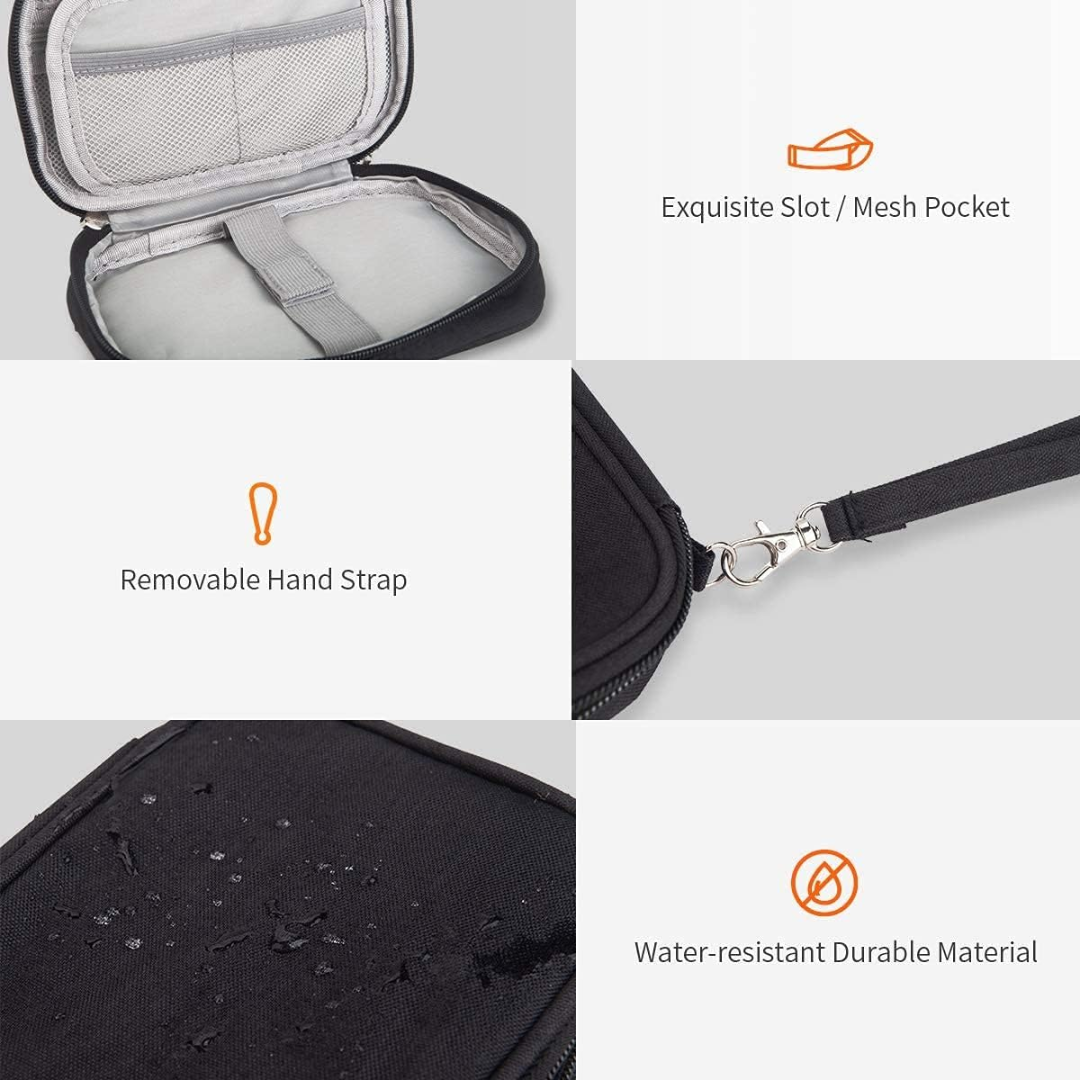Electronic Organizer Bag - Travel Cable & Tech Accessories Storage Solution
