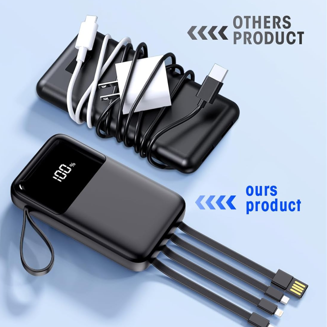 27000mAh 22.5W Fast Charging Power Bank | PD 3.0 & QC 3.0 USB-C Portable Charger for iPhone & Android