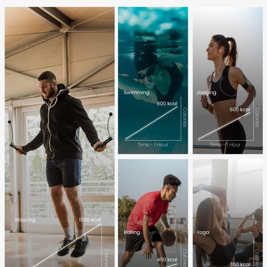 RENPHO Smart Skipping Rope – Adjustable Cordless Jump Rope with Counter & App Tracking for Fitness