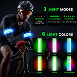 Fokia Kunbio LED Running Armband – Rechargeable Reflective Night Safety Light