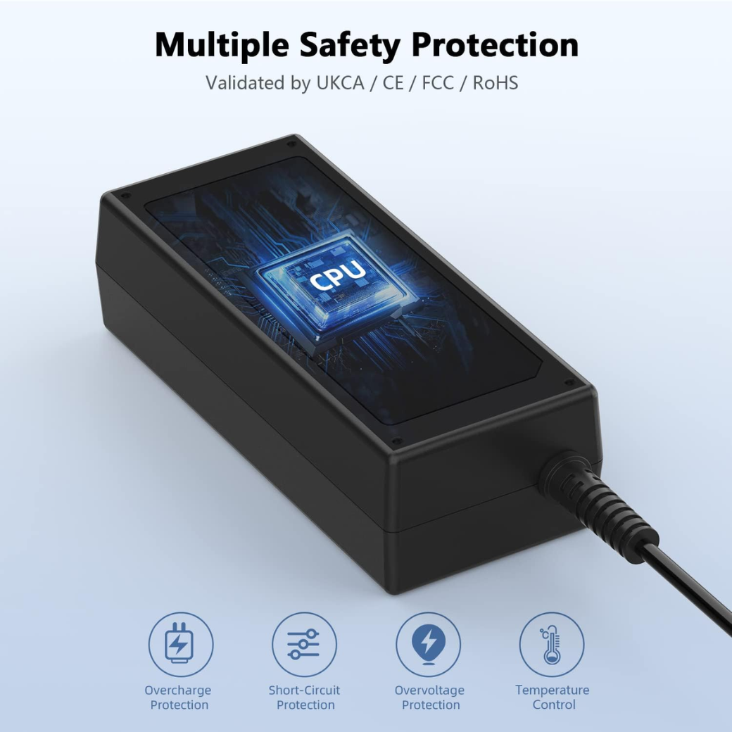 45W Laptop Charger for HP Pavilion, EliteBook & ProBook