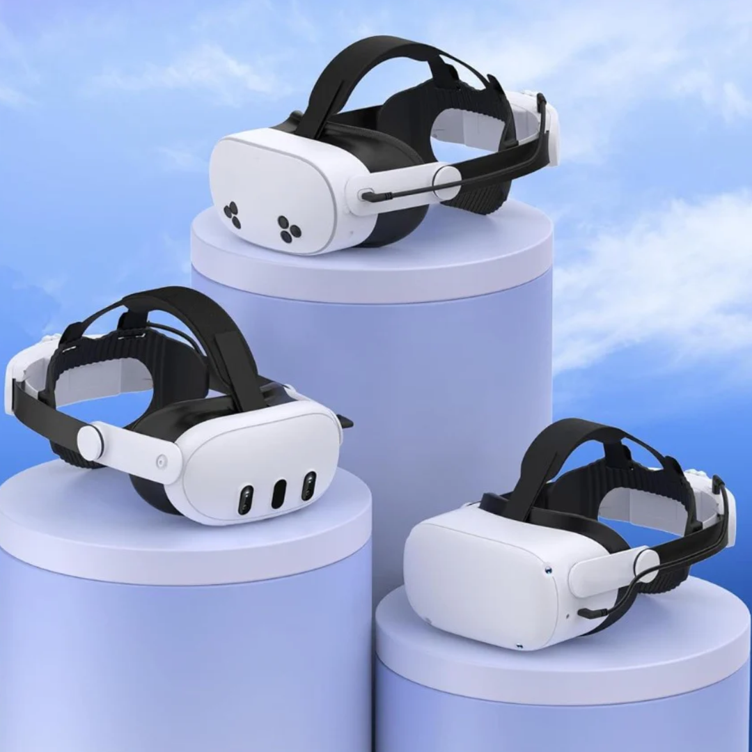 Head Strap with 10000mAh Battery Pack for Meta Quest 3S/Quest 2/3,Adjustable Elite Strap Replacement Intended for Quest Head Strap