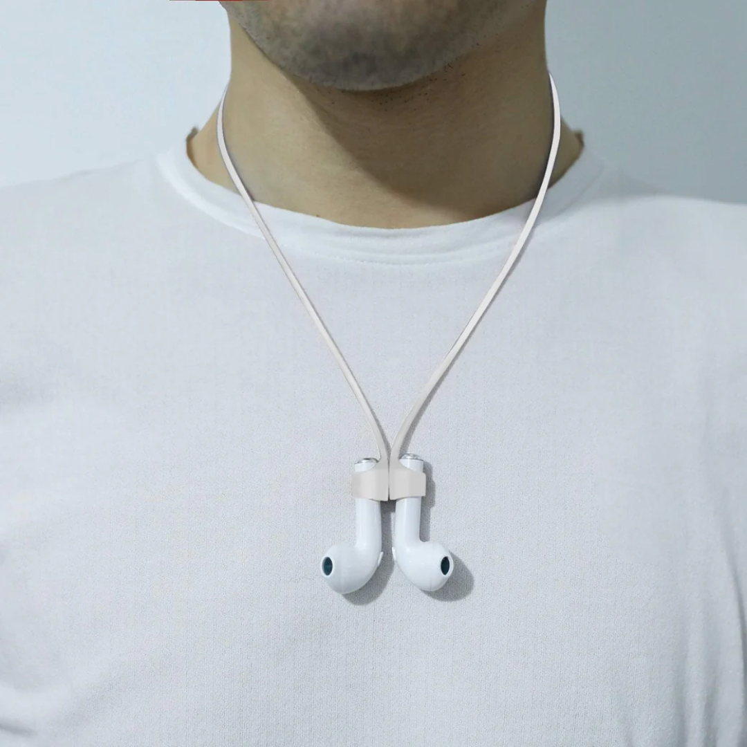 Magnetic Anti-Lost Strap for AirPods Secure Silicone Neck Strap Holder for Wireless Earbuds with Comfortable and Lightweight Design