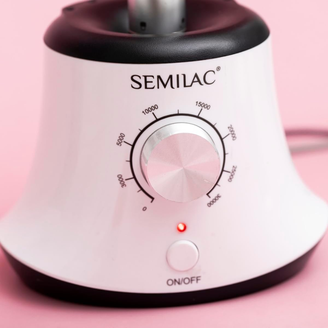 Semilac Electric Nail Drill 24W – 30000RPM Nail File for Gel, Acrylic & Manicure Use