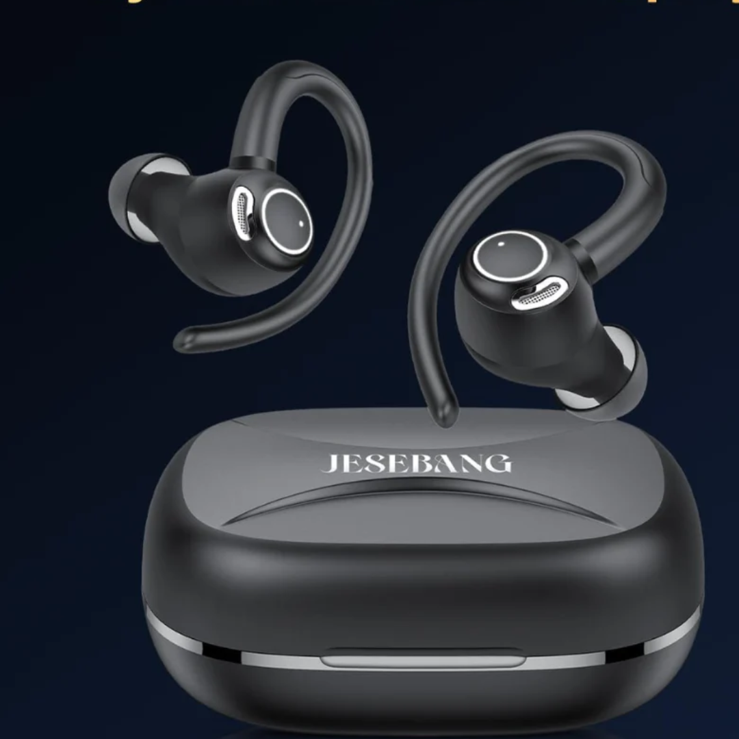 Bluetooth 5.3 Headphones, Wireless Over-Ear Stereo Headset with Deep Bass, HD Sound & Long Battery Life