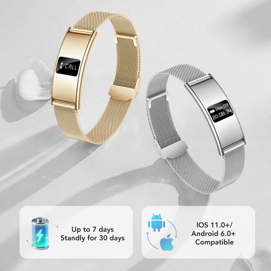 Smart Fitness Bracelet – Heart Rate, SpO2 & Sleep Monitor Activity Tracker for Android & iOS