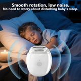 2PCS Electric Nail Clipper Set – Automatic Nail Grinder with LED Light & 3 Speeds for Kids & Adults
