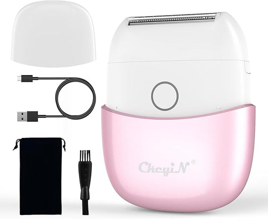 CkeyiN 3-in-1 Women’s Electric Shaver – Rechargeable Waterproof Bikini & Body Hair Trimmer