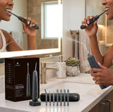 2-1 Oral Clean Kit- Water Dental flosser & Electric Toothbrush Combo- Brushing & Flossing- for Teeth Cleaning and Gum Health