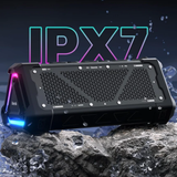 RIENOK S11 Bluetooth Speaker 30W Wireless Portable IPX7 Waterproof Speaker with 3 EQ Modes USB Audio Mode 24H Playtime Bluetooth 5.3 TF Card Up to 32G Speakers for Home Garden Party Camping Travel