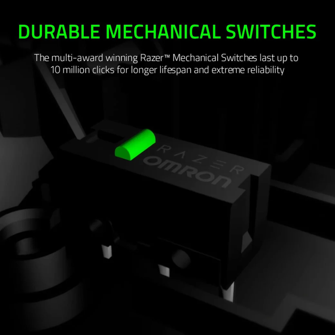 Razer DeathAdder Essential (2021) Wired Gaming Mouse Ergonomic High-Precision Optical Sensor for PC and Laptop Gaming