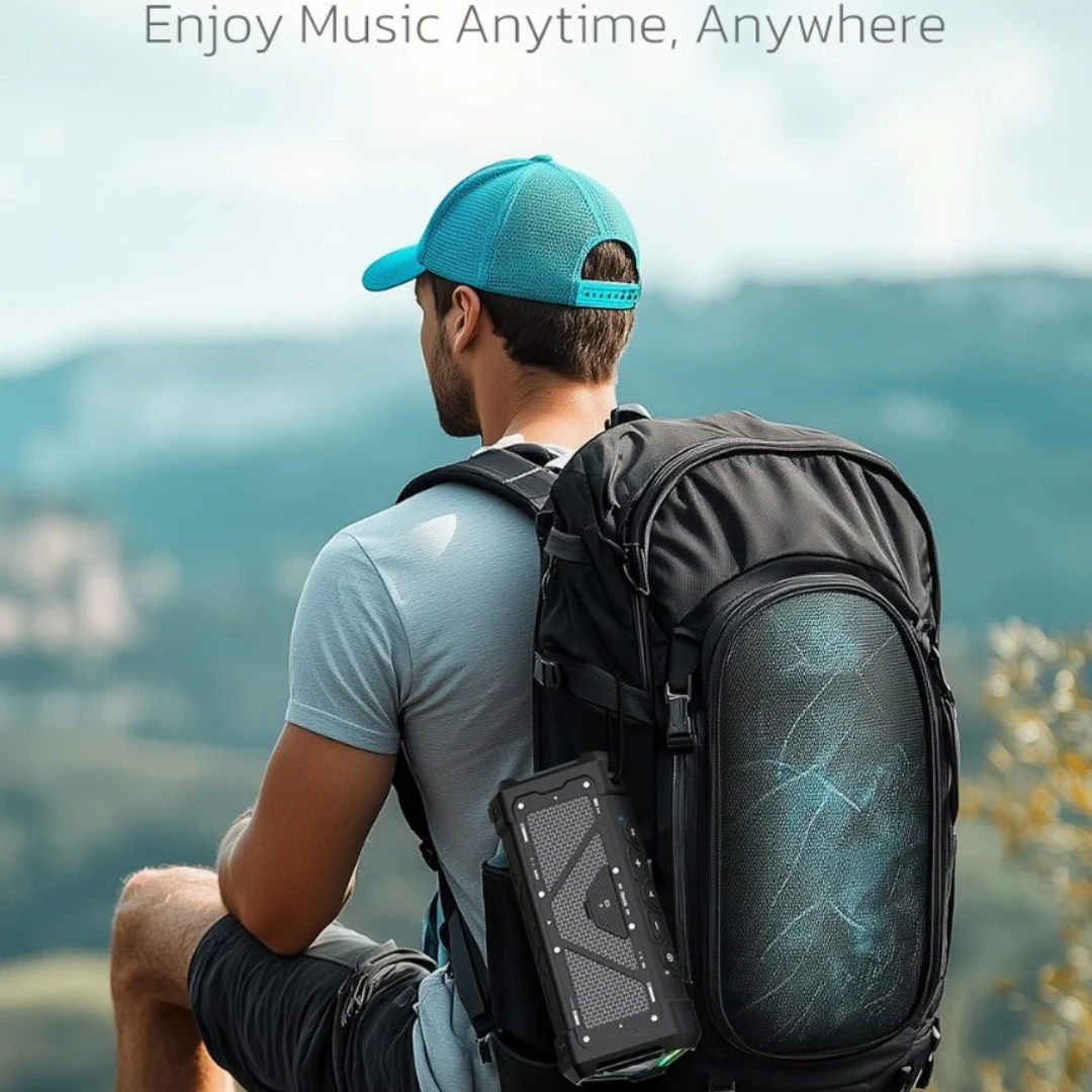 RIENOK S11 Bluetooth Speaker 30W Wireless Portable IPX7 Waterproof Speaker with 3 EQ Modes USB Audio Mode 24H Playtime Bluetooth 5.3 TF Card Up to 32G Speakers for Home Garden Party Camping Travel