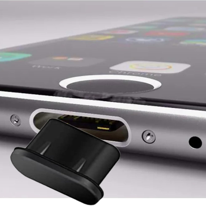 USB-C Dust Plug Protective Port Cover Anti-Dust Type-C Plug Set for Smartphones, Tablets, Laptops and Other USB-C Devices
