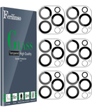 [6 Pack] Camera Lens Protector for iPhone Pro & Pro Max