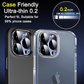 [6 Pack] Camera Lens Protector for iPhone Pro & Pro Max