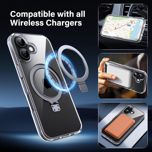Magnetic Kickstand Case for iPhone 17