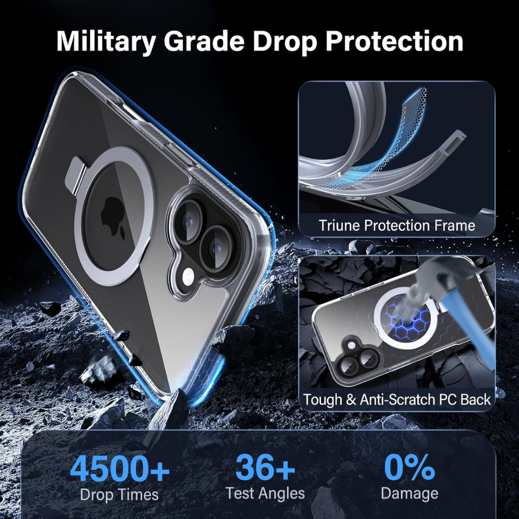 Magnetic Kickstand Case for iPhone 17