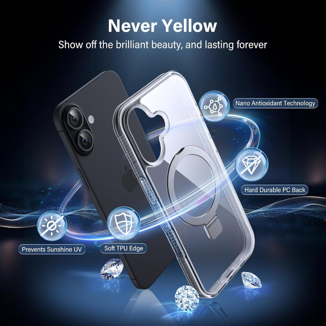 Magnetic Kickstand Case for iPhone 17