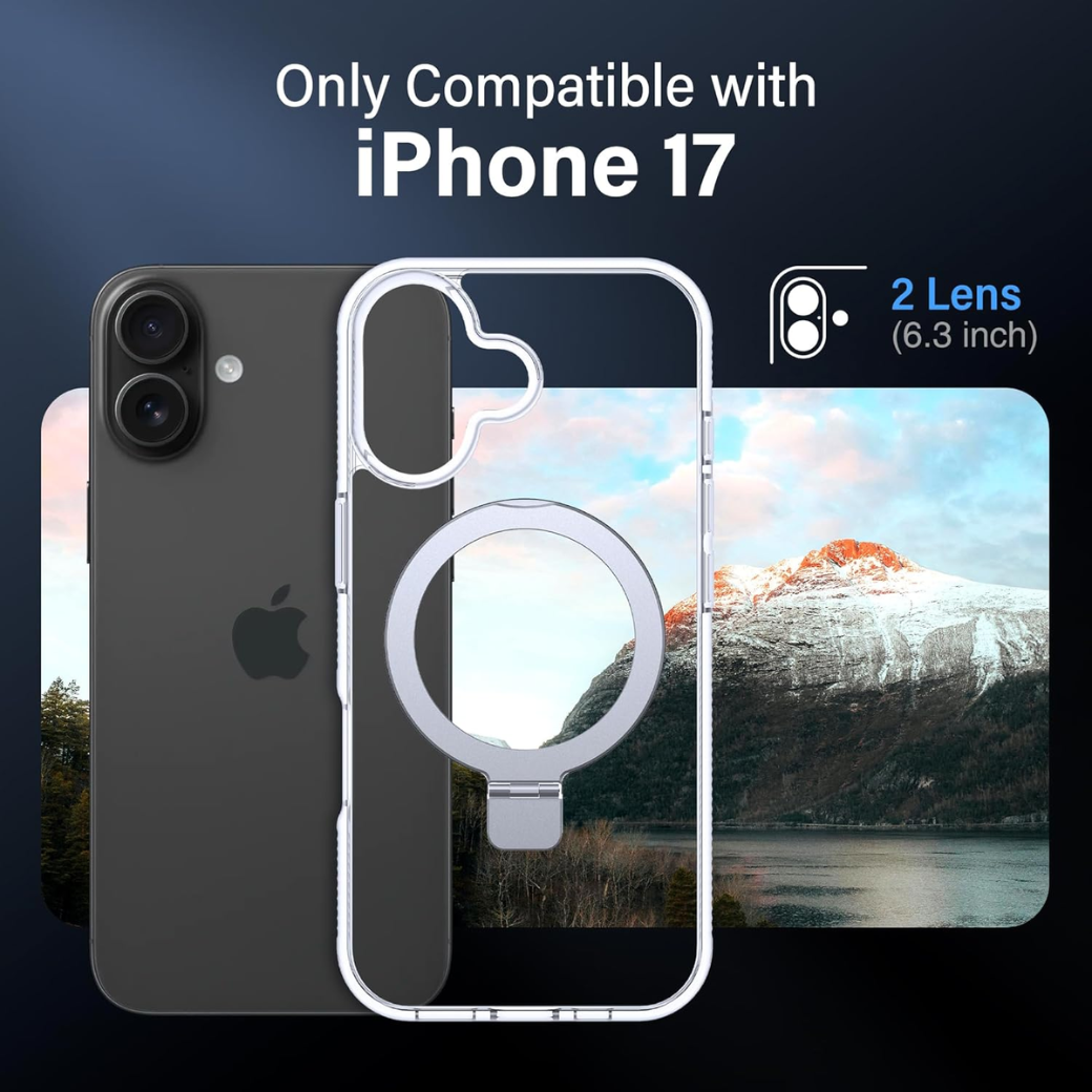 Magnetic Kickstand Case for iPhone 17