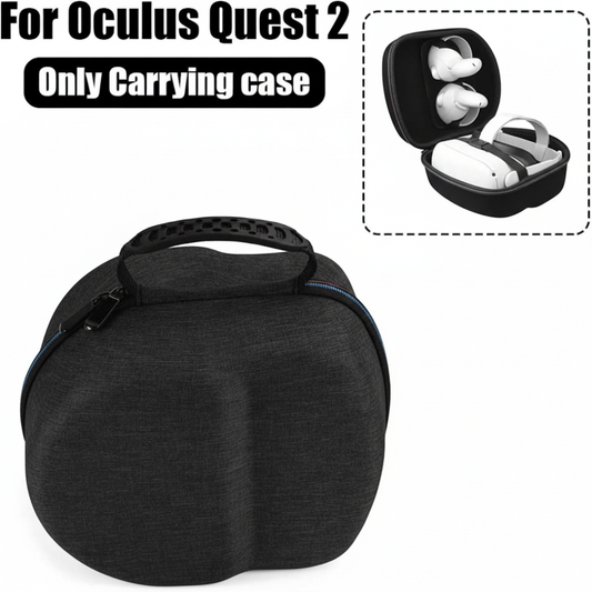 Storage Bag VR Glasses Carry Case Travel Case Headset Accessories Pouch Protective Storage Box For Oculus Quest2 (Grey)
