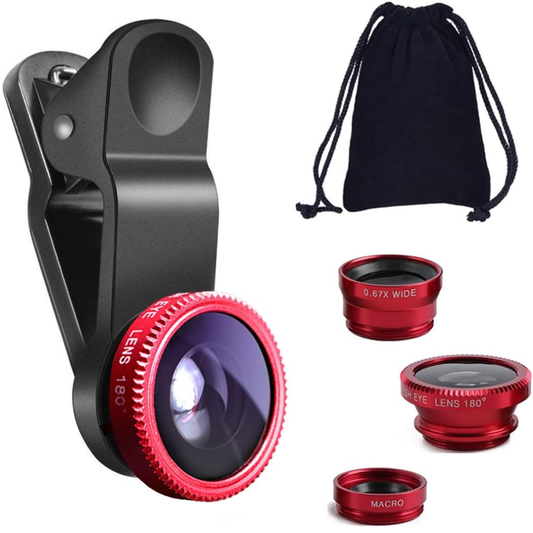 3 in 1 Universal Fish Eye Lens