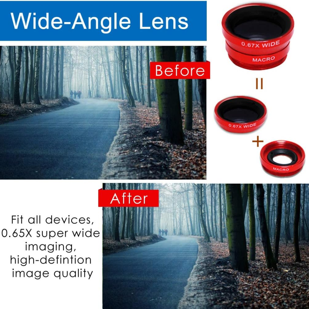 3 in 1 Universal Fish Eye Lens