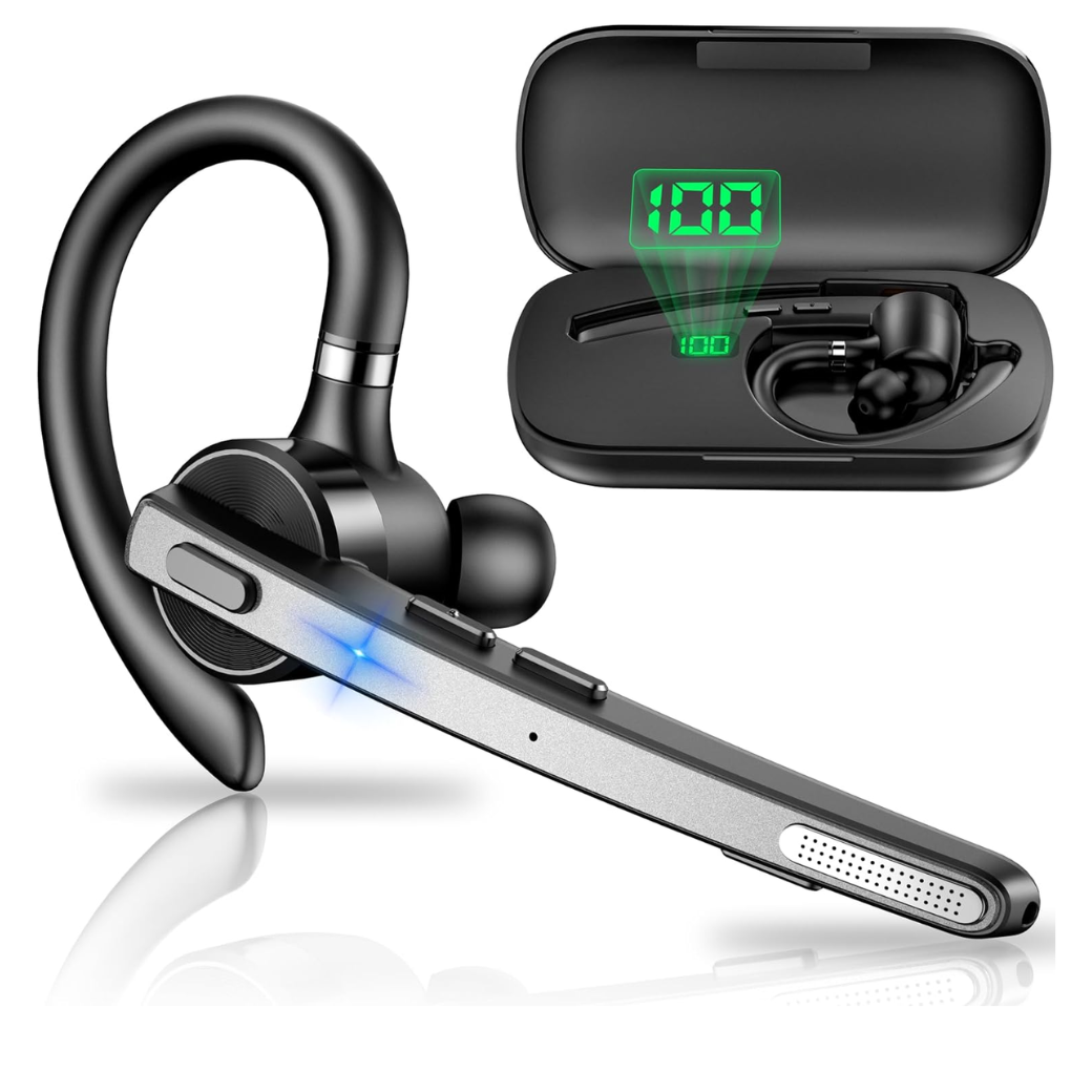 Bluetooth Headsets Dual Mic V5.1 Bluetooth Earpiece