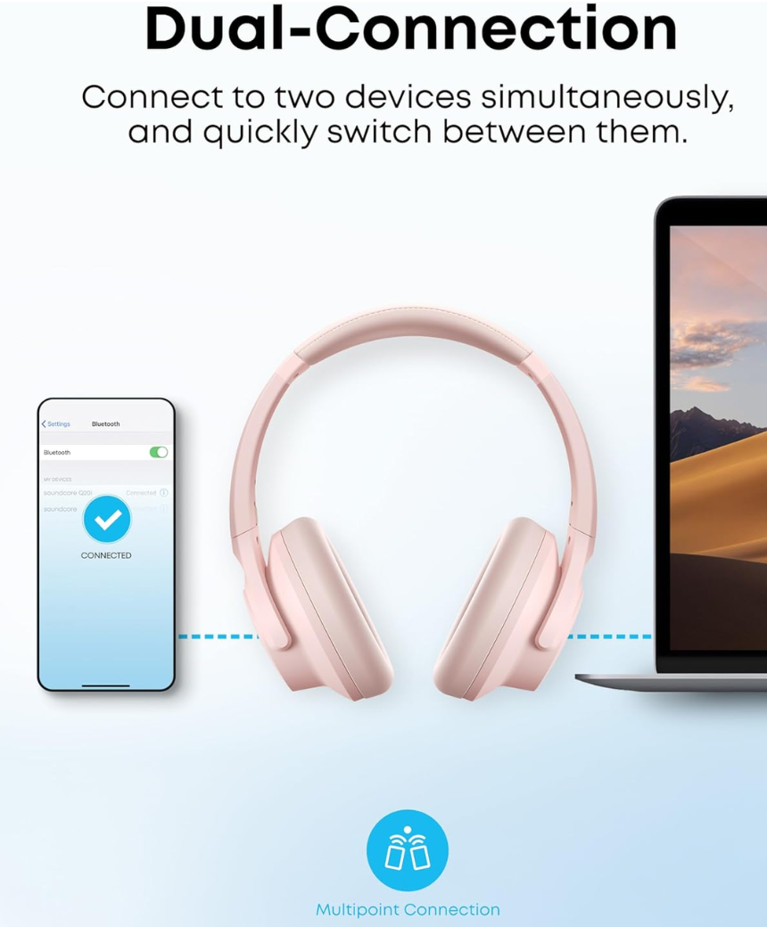 Noise Cancelling Foldable Headphones