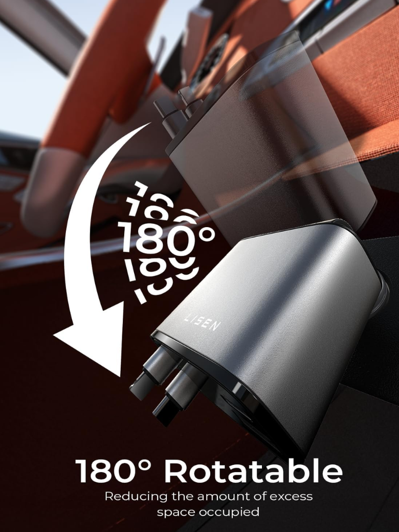 Retractable Car Charger Adapter