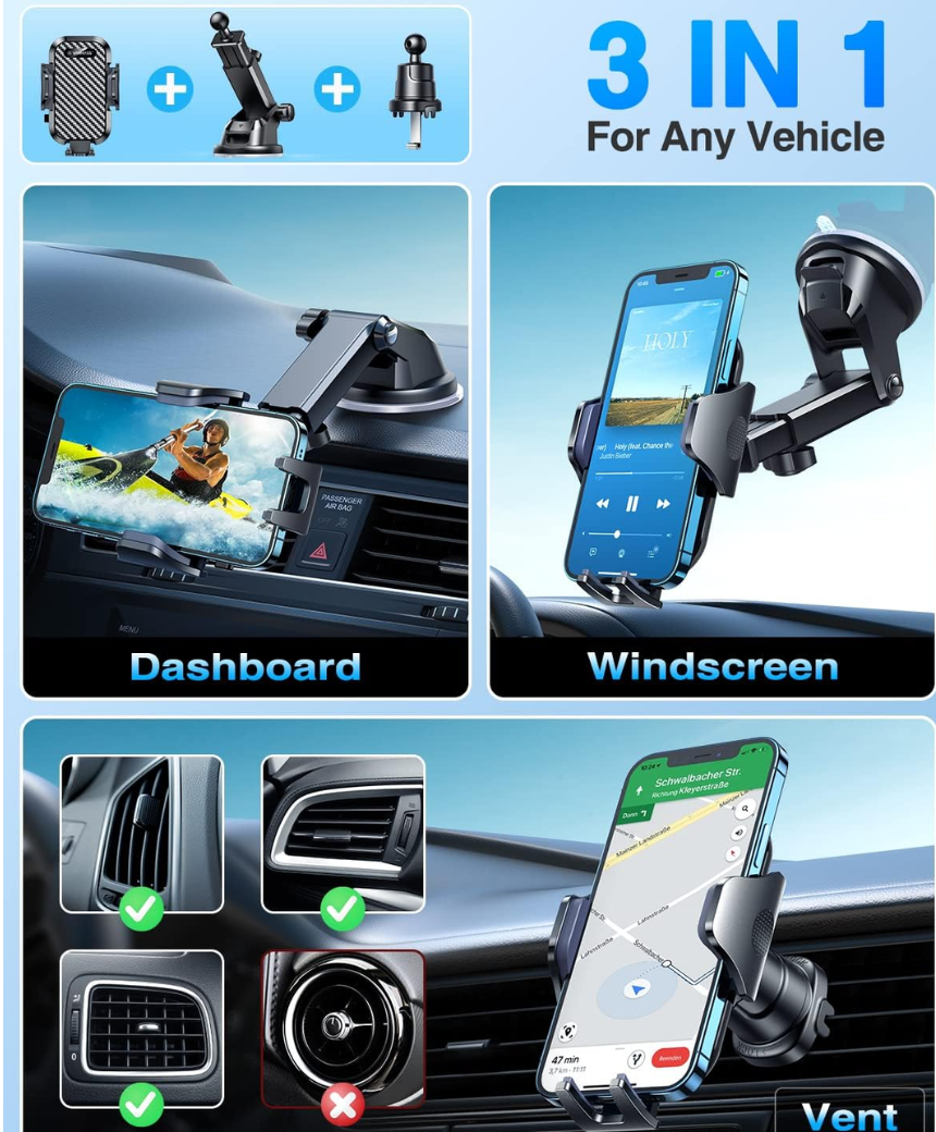 2025 BEST Car Phone Holder