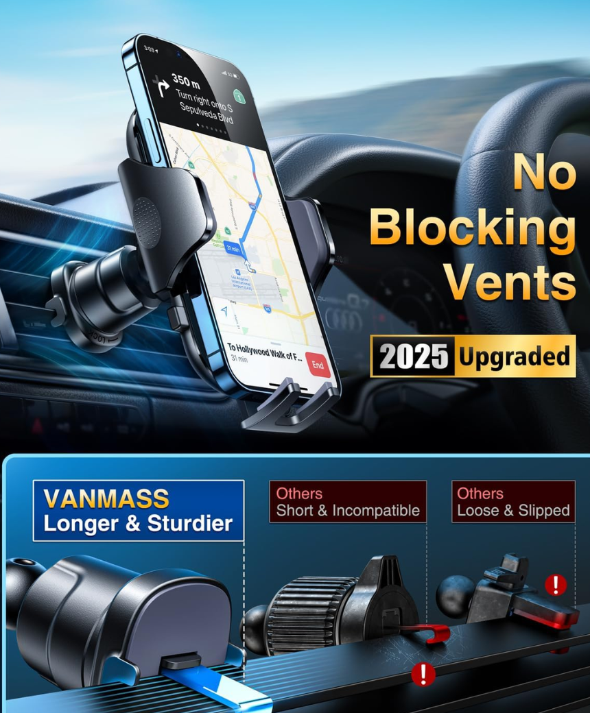 2025 BEST Car Phone Holder