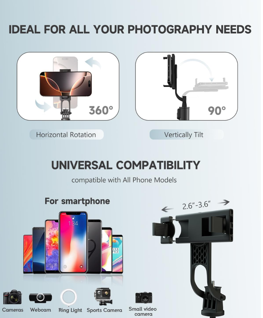 Phone Tripod & Selfie Stick