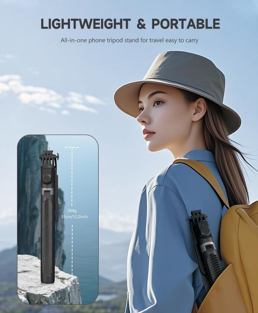Phone Tripod & Selfie Stick