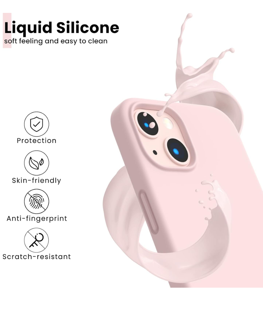 Liquid Silicone Designed for iPhone 13 Case Gel Rubber