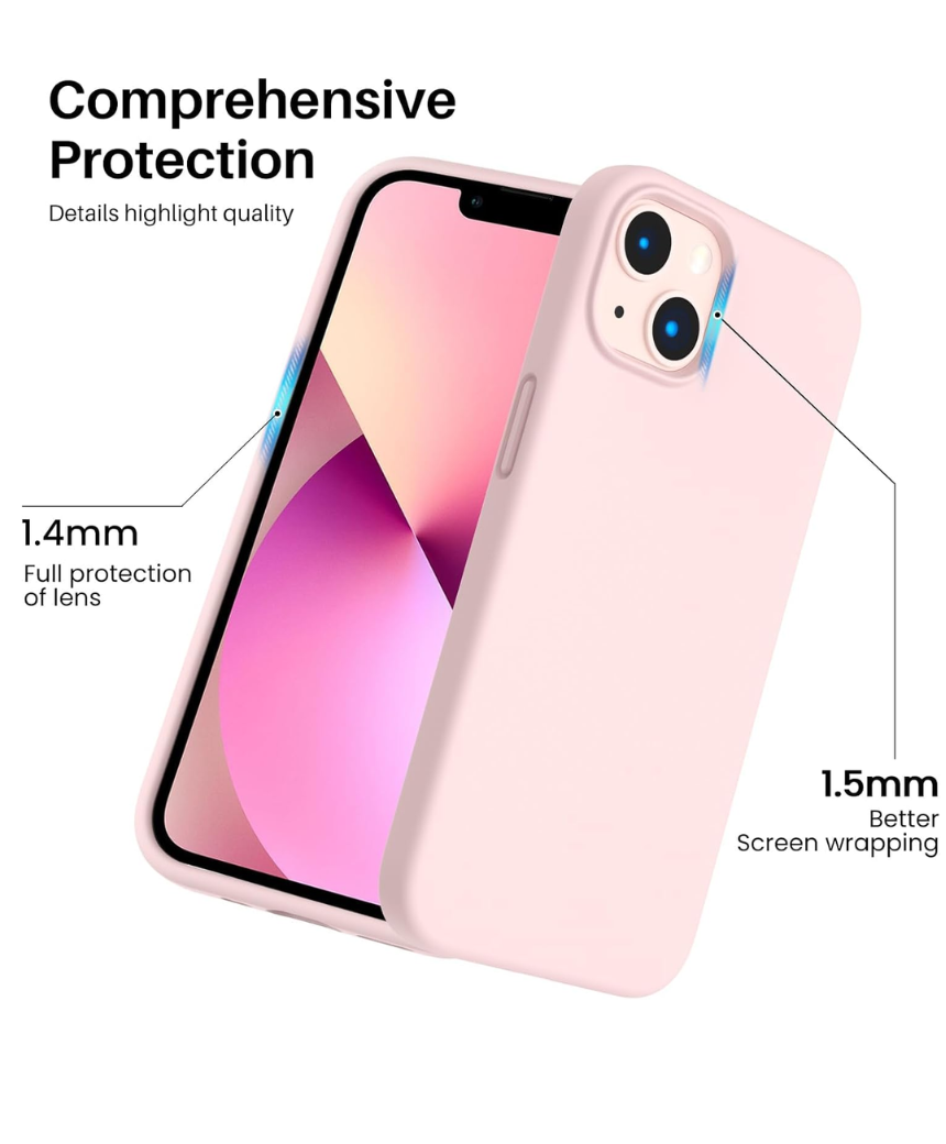 Liquid Silicone Designed for iPhone 13 Case Gel Rubber