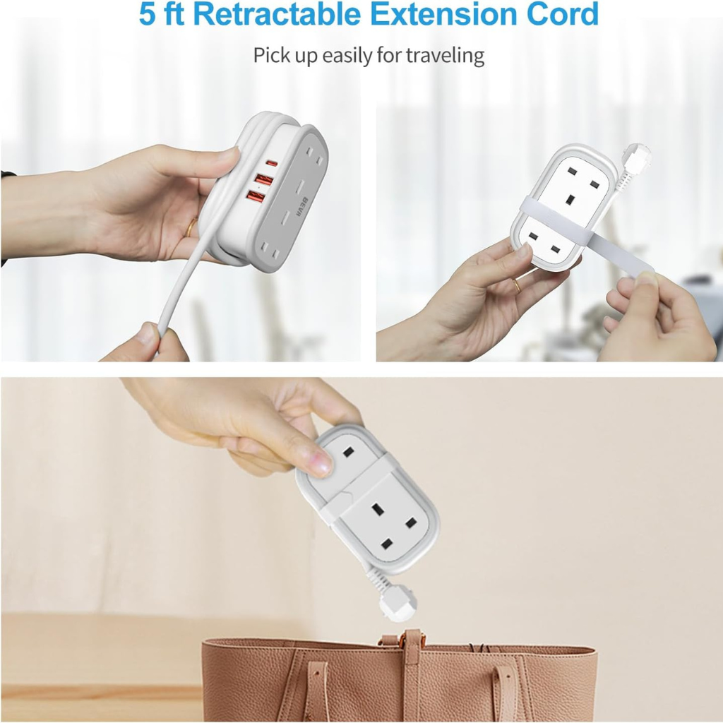 UK to European Plug Adapter